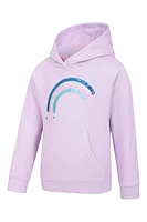 Sequin Rainbow Kids Hoodie