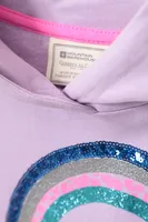 Sequin Rainbow Kids Hoodie