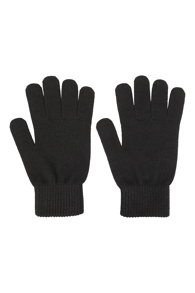 Mens Everyday Knitted Gloves