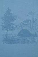 Camping Sketch Mens T-Shirt