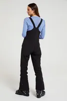 Bib Front Womens Recco Thermal Lined Ski Pants