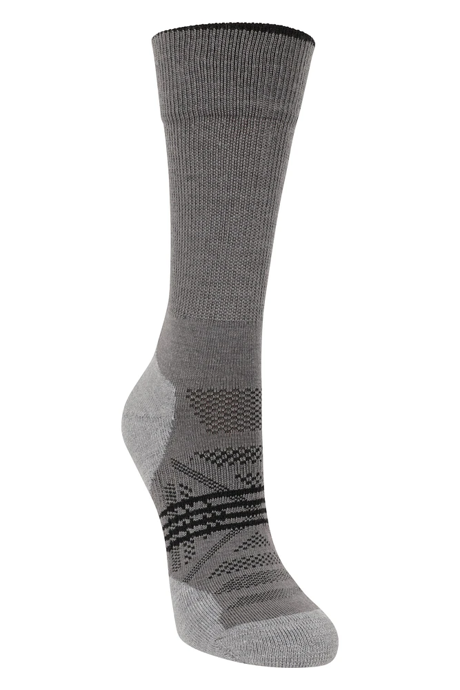 Womens Lightweight Merino Mid-Calf Socks