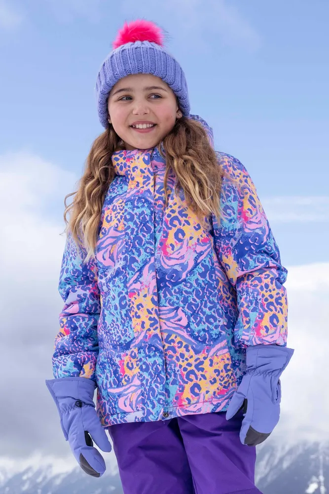 Honey Kids Printed Ski Jacket