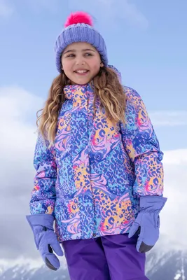 Honey Kids Printed Ski Jacket
