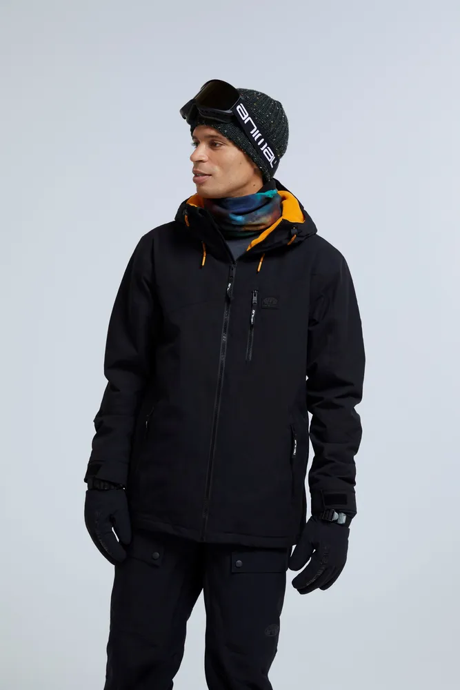 Laxx Mens Logo Snow Jacket
