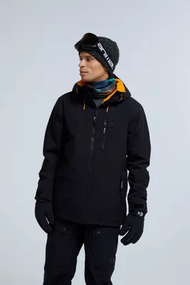 Laxx Mens Logo Snow Jacket