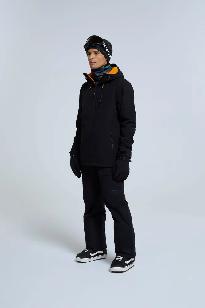 Laxx Mens Logo Snow Jacket