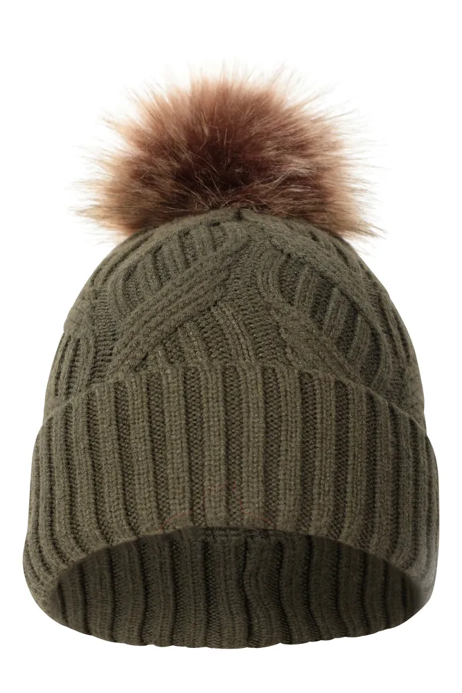 Florence Womens Pom Beanie