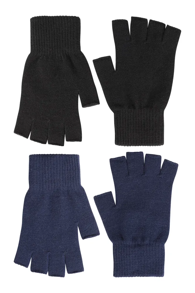 Magic Fingerless Womens Gloves - 2Pk