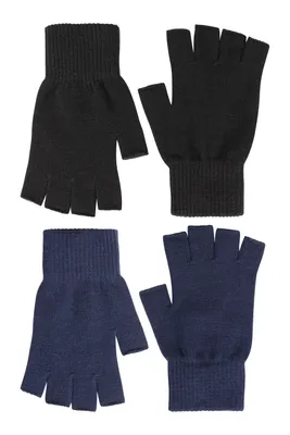 Magic Fingerless Womens Gloves - 2Pk