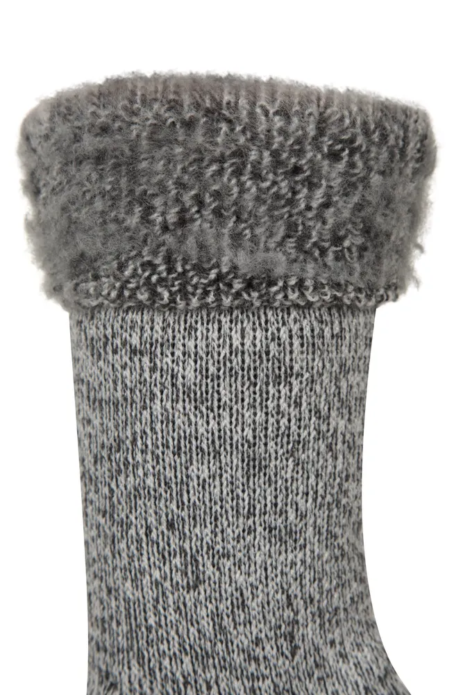 Cozy Womens Thermal Knee Length Grippy Sock