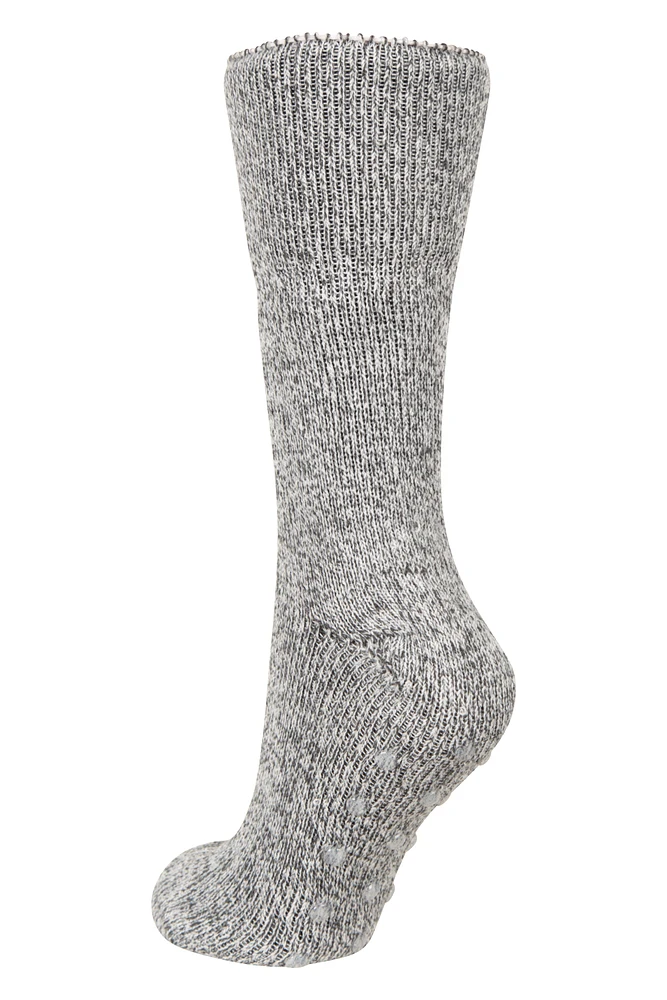 Cozy Womens Thermal Knee Length Grippy Sock