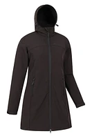 Exodus Womens Longline Water Resistant Softshell Jacket