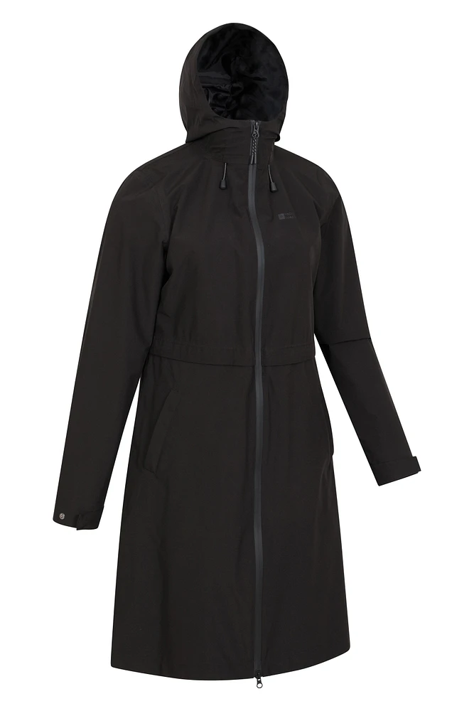 Hilltop Womens Extra Long Waterproof Jacket