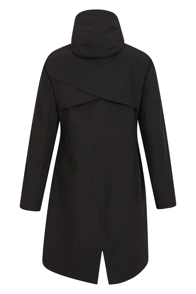 Hilltop Womens Extra Long Waterproof Jacket