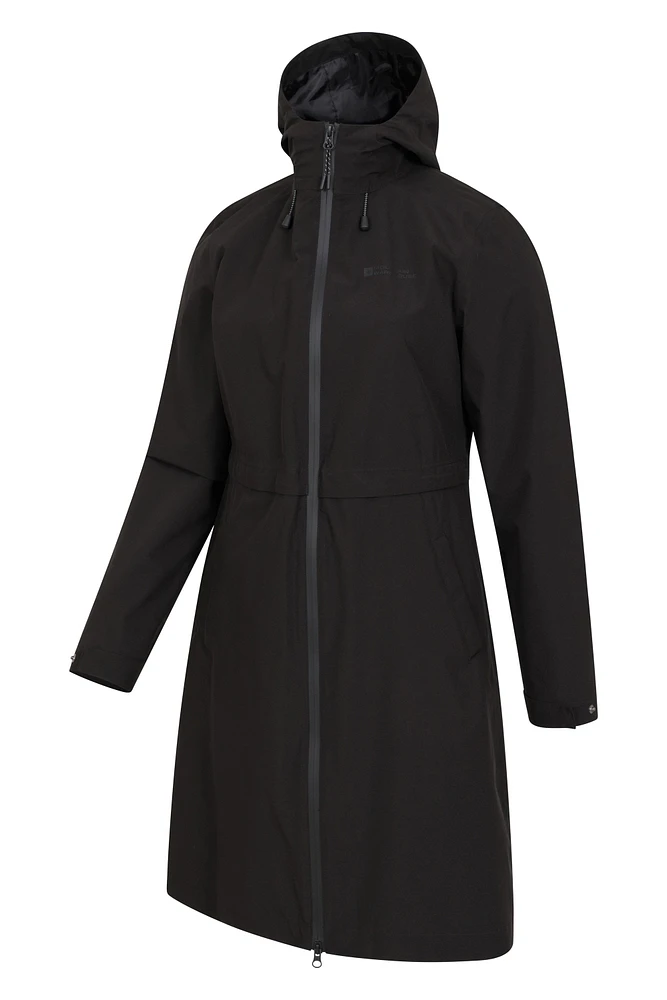 Hilltop Womens Extra Long Waterproof Jacket