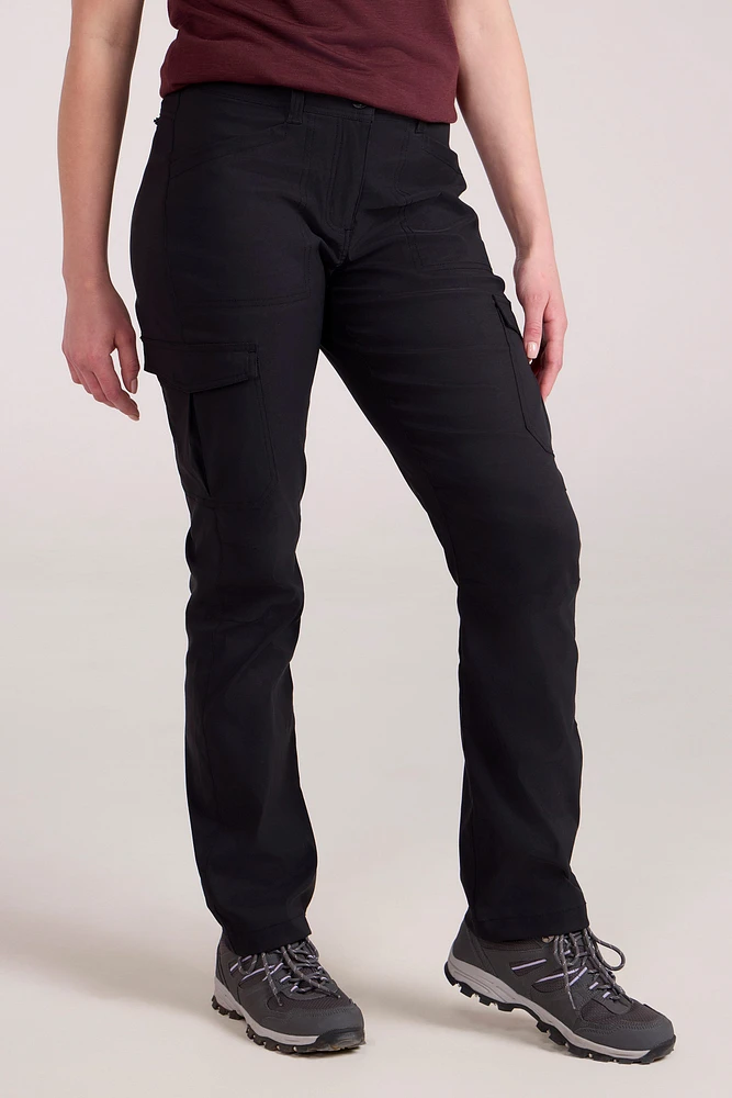 Womens Stretch Cargo Trousers