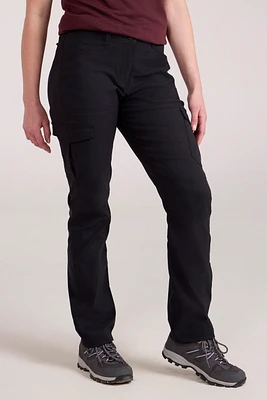 Womens Stretch Cargo Trousers