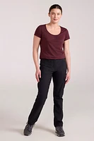 Womens Stretch Cargo Trousers