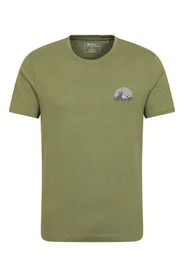 Circle Mountain Mens T-Shirt
