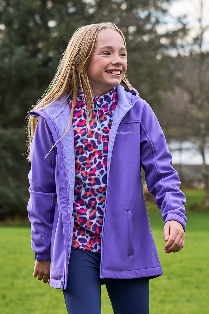 Exodus Kids Longline Softshell Jacket
