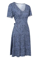 Como Printed Womens Tea Dress