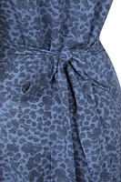 Como Printed Womens Tea Dress