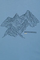 Tonal Mountain Mens T-Shirt