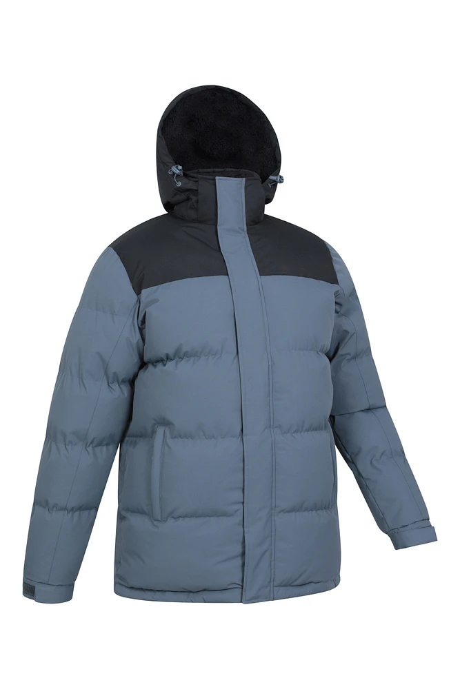 Snow Sherpa Lined Mens Padded Jacket