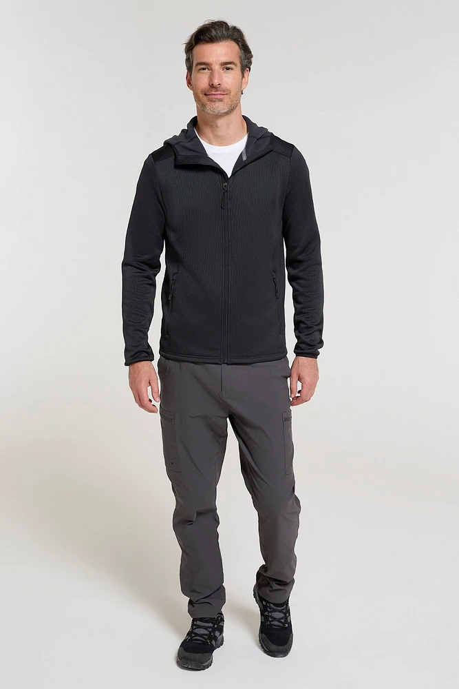 Hike Mens Full-Zip Active Hoodie