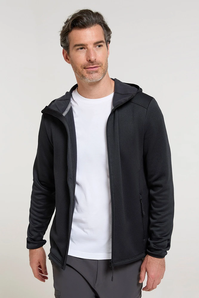 Hike Mens Full-Zip Active Hoodie
