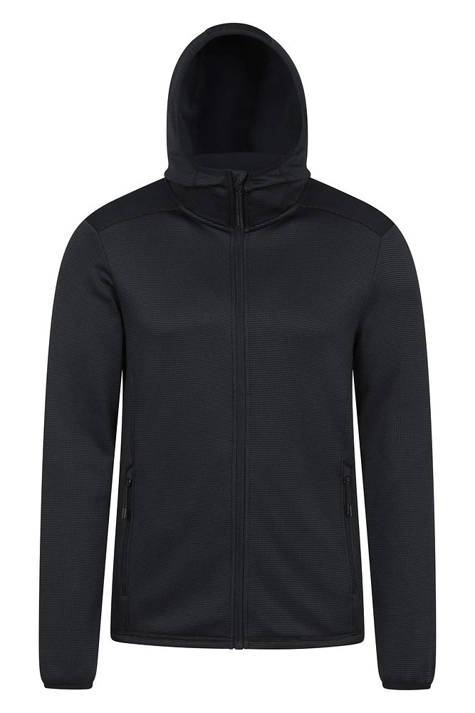 Hike Mens Full-Zip Active Hoodie