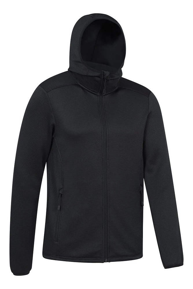 Hike Mens Full-Zip Active Hoodie