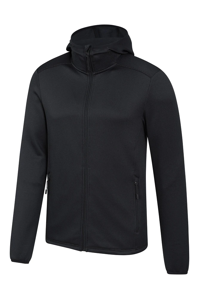 Hike Mens Full-Zip Active Hoodie