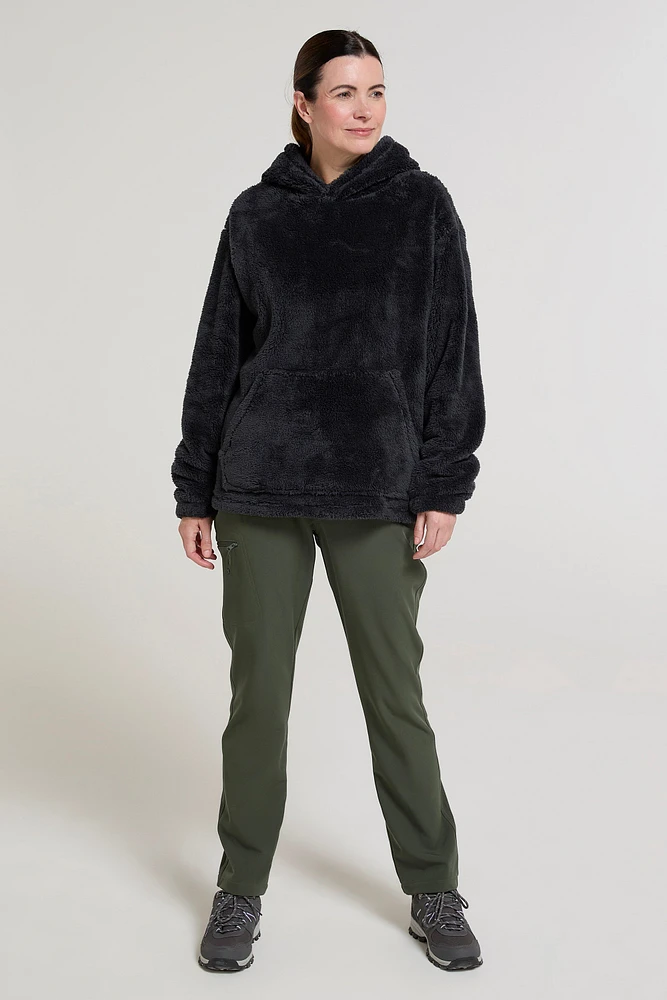Teddy Womens Fleece Hoodie