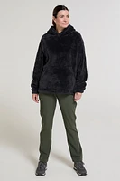 Teddy Womens Fleece Hoodie