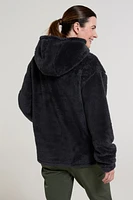 Teddy Womens Fleece Hoodie