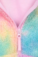 Rainbow Cosy Kids Full-Zip Hoodie