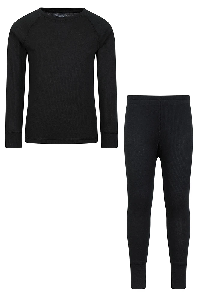 Talus Kids Plain Base Layer Set