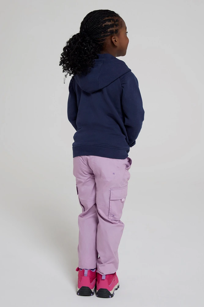 Glitter Rainbow Unicorn Kids Hoodie