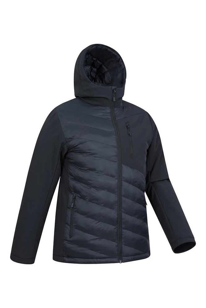Agile Mens Hybrid Padded Jacket
