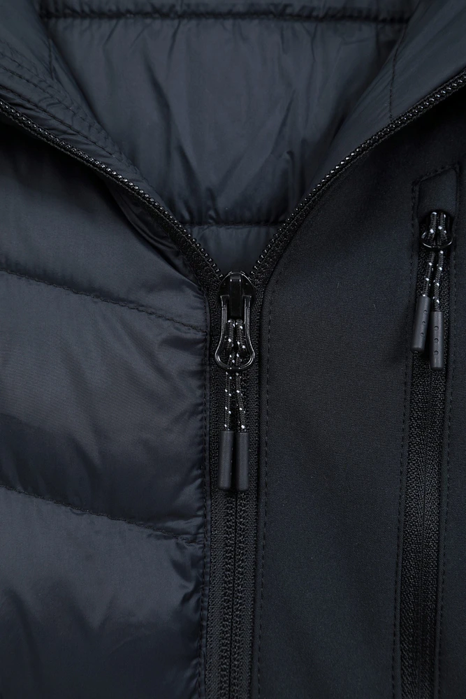 Agile Mens Hybrid Padded Jacket