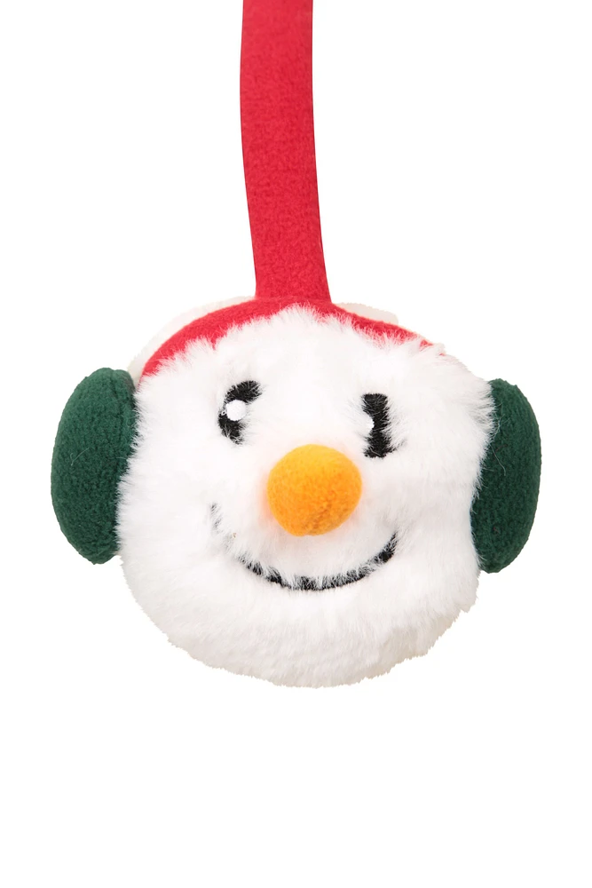 Kids Christmas Snowman Earmuffs