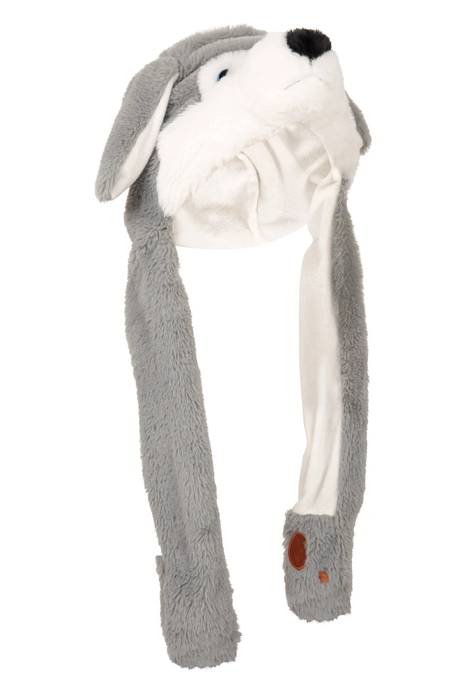 Cuddly Kids Wolf Trapper Hat with Moveable Ears