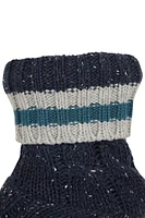 Fleece Lined Mens Grippi Slipper Socks