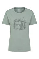 Forest Bear Womens Loose Fit T-Shirt