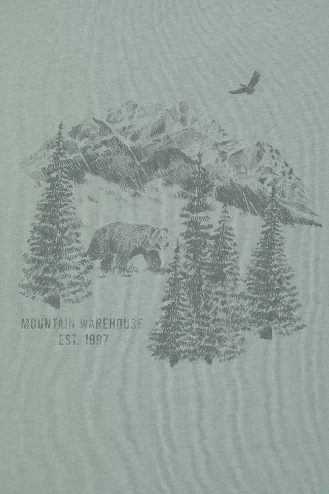 Forest Bear Womens Loose Fit T-Shirt