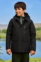 Noah Kids Sherpa Lined Waterproof Jacket