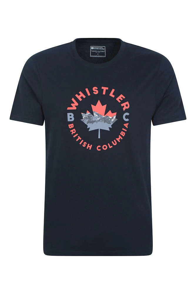 Maple Whistler Mens T-Shirt