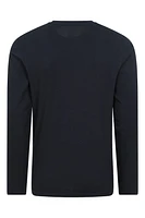 Mountain Badge Mens Long Sleeve Top